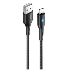 Кабель Usams US-SJ425 USB - Lightning, 1.2 м, Black (SJ425USB01)