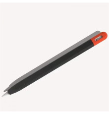 Чехол Goojodoq Matt 2 Golor для стилуса Apple Pencil 3 Black/Red (1005006499420844BR)