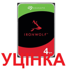 Накопичувач HDD SATA 4.0TB Seagate IronWolf NAS 5400rpm 256MB (ST4000VN006)