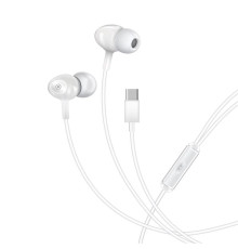 Гарнiтура Piko EP-103BKM Type-C White (1283126590283)