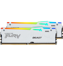 Модуль памяти DDR5 2х16GB/6000 Kingston Fury Beast White RGB (KF560C36BWEAK2-32)
