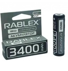 Акумулятор Rablex 18650 Li-Ion 3400mAh (без захисту)