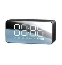 Настільний годинник Usams US-YX007 Multi-functional Alarm Clock Black (YX7LY01)