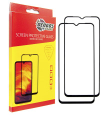 Захисне скло Dengos для Oppo A17/A17K Black Full Glue (DG-TG2P-49)