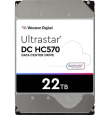 Накопичувач HDD 3.5" SATA 22.0TB WD Ultrastar DC HC570 7200rpm 512MB (0F48155)