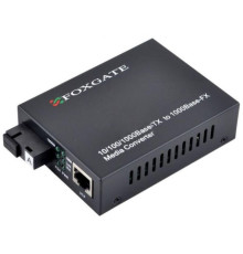 Медиаконвертер FoxGate EC-Q-1G-1SM-1310nm-20-LFP