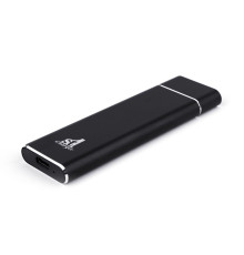 Внешний карман 1stCharger для M2 NVMe PCIe SSD Type C 10Gbps Black (M2E.01.NVME.Black)