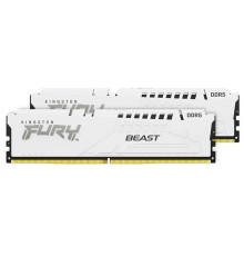 Модуль памяти DDR5 2х16GB/6400 Kingston Fury Beast White (KF564C32BWEK2-32)