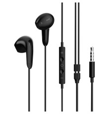 Гарнитура СolorWay 3.5 mm Wired Earphone Sound Wave Black (CW-WD04BK)