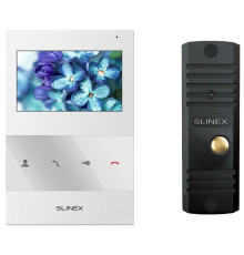 Комплект видеодомофона Slinex SQ-04(White)+ML-16НD(Black)