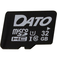 Карта памяти MicroSDHC  32GB UHS-I Class 10 Dato (DTTF032GUIC10)