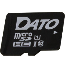 Карта памяти MicroSDHC  16GB UHS-I Class 10 Dato (DTTF016GUIC10)