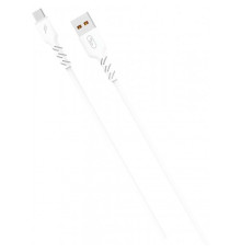 Кабель SkyDolphin S07V TPE High Elastic Line USB - micro USB (M/M), 1 м, White (SDUSB-000597)