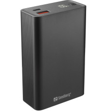 Універсальна мобільна батарея Sandberg Travel Powerbank 20000mAh PD 65W Black (420-95)