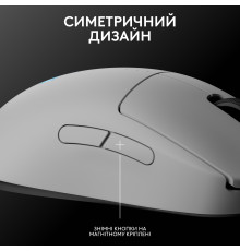 Миша бездротова Logitech G Pro 2 Lightspeed White (910-007302)