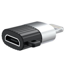 Адаптер XO NB149B micro USB-Lightning (F/M) Black (XO-NB149B-BK)