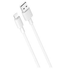 Кабель XO NB156 USB - Lightning (M/M), 1 м, White (NB156-L-1-WH)