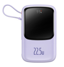 Універсальна мобільна батарея Baseus Qpow Pro 10000mAh QC22.5W Violet (PPQD020105)