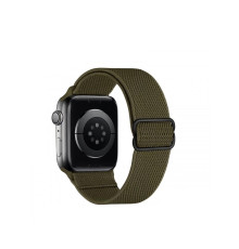 Ремінець Hoco WA04 Nylon Loop для Apple Watch 42mm/44mm/45mm/49mm Dark Olive (WA04-42/49DO)
