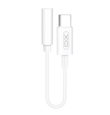 Адаптер XO NB-R161 USB Type-C - 3.5 мм (M/F), 0.14 м, White (NB-R161.white)