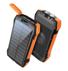 Універсальна мобільна батарея Promate SolarTank-20PDQI 20W 20000mAh Black
