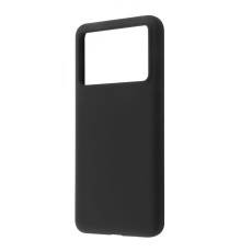Чeхол-накладка Wave Full Silicone Cover для Xiaomi Poco X6 Pro 5G Black
