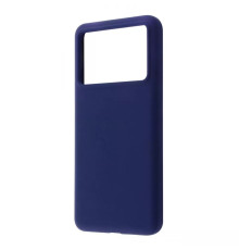 Чохол-накладка Wave Full Silicone Cover для Xiaomi Poco X6 Pro 5G Midnight Blue