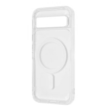 Чeхол-накладка Wave Clear Case (PC+TPU) with Magnetic Ring для Google Pixel 8A Transparent
