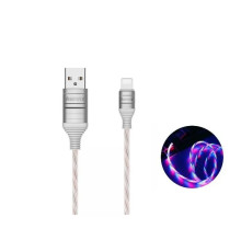Кабель Remax RC-130i USB - Lightning (M/M), 1 м, White (6954851297543)