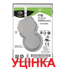 Накопитель HDD 2.5" SATA 1.0TB Seagate BarraCuda 5400rpm 128MB (ST1000LM048)_У3.АА