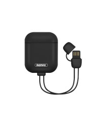 Чохол Remax RC-A6 Airpod charger для Apple AirPods Black (6954851232346)