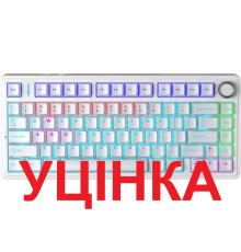 Клавіатура Aula F75 White (6948391202839)