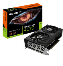 Відеокарта GF RTX 4070 12GB GDDR6X WindForce 2X OC Gigabyte (GV-N4070WF2OC-12GD)