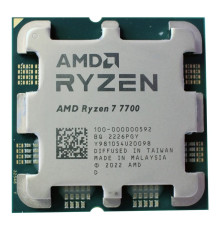 Процесор AMD Ryzen 7 7700 (3.8GHz 32MB 65W AM5) Tray (100-000000592)