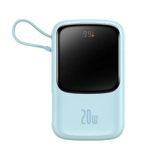 Універсальна мобільна батарея Baseus Qpow Pro 10000mAh, 20W, Blue (PPQD020003)
