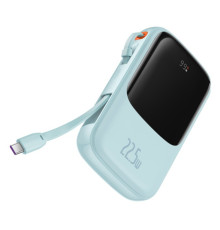 Універсальна мобільна батарея Baseus Qpow Pro 10000mAh, 22,5W, Blue (PPQD020103)