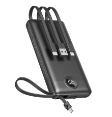 Универсальная мобильная батарея Veger C10 10000mAh, Black (1283126526848)