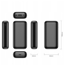 Универсальная мобильная батарея Veger S10 10000mAh, 20W Black (6970453554174)