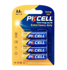 Батарейка PKCELL Extra Heavy Duty AA/LR06 4шт