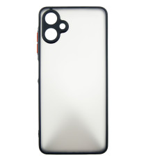 Чохол-накладка Dengos Matt для Samsung Galaxy A06 SM-A065 Black (DG-TPU-MATT-157)