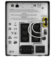 Джерело безперебійного живлення APC Smart-UPS C 2000VA LCD, Lin.int., AVR, 6 х IEC, USB, метал (SMC2000I)
