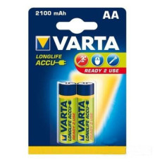 Аккумулятор Varta Rechargeable Accu AA/HR06 NI-MH 2100 mAh BL 2шт
