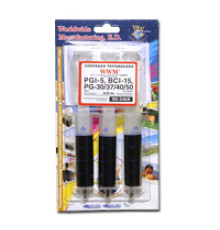 Заправний набір WWM для CANON PG-40 Black (3x20ml) IR3.C40/B