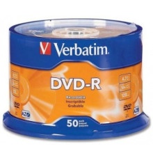 DVD+R Verbatim (43791) 16X 4,7GB Wrap-box 50 шт Extra Matt Silver