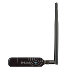 Беспроводной адаптер D-Link DWA-137 802.11n 150Mbps, внешняя антенна, USB