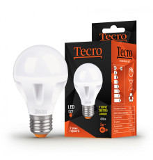 Лампа світлодіодна Tecro 5W E27 3000K (T2-A60-5W-3K-E27)