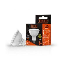 Лампа світлодіодна Tecro 5W GU5.3 3000K (T-MR16-5W-3K-GU5,3)