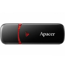 Флеш-накопичувач USB 64GB Apacer AH333 Black (AP64GAH333B-1)