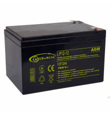 Аккумуляторная батарея Gemix 12V 12AH (LP12-12) AGM