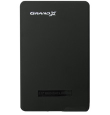 Внешний карман Grand-X SATA HDD 2.5", USB 3.0, пластик (HDE32)
